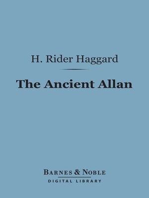 cover image of The Ancient Allan (Barnes & Noble Digital Library)